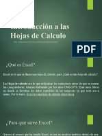 Introducción A Las Hojas de Calculo