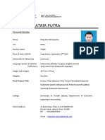 Nugraha Satria Putra: Personal Identity