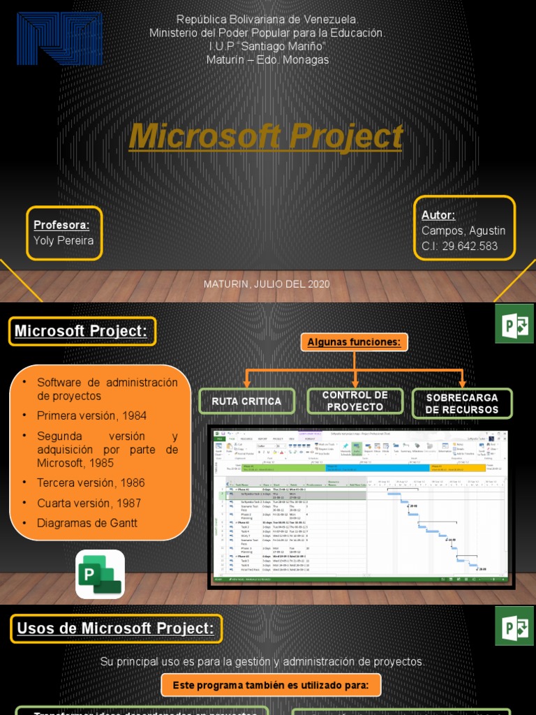 Microsoft Project 2020: Gestión de Proyectos | PDF | Microsoft