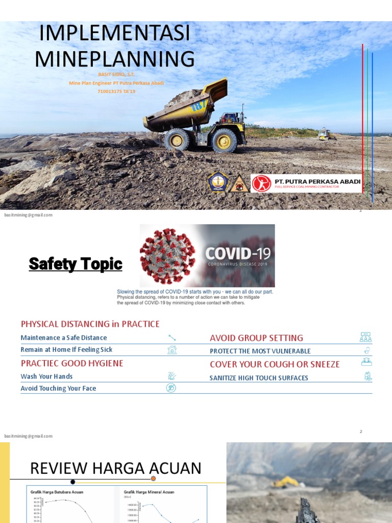 Mine Planning and Scheduling Overview | PDF | Mining | Safety