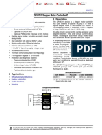 DRV8711 Stepper Motor Controller IC: 1 Features 3 Description