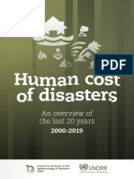 Human Cost of Disasters 2000-2019 Report - UN Office For Disaster Risk Reduction
