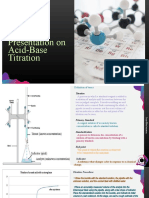 Presentation On Acid-Base Titration