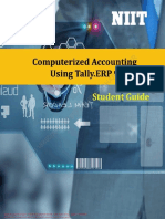Computerized Accounting Using Tally - Erp 9 - Student Guide