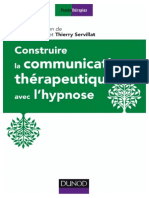 Construire la communication thérapeutique avec lhypnose