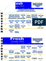 Frosh Calendar 2010-11