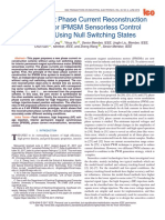 Independent Phase Current Reconstruction Strategy For IPMSM Sensorless Control Without Using Null Switching States