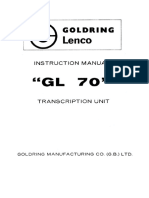 Goldring Lenco GL70