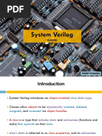 System Verilog Classes