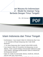 Islam Dalam Wacana Ke Indonesiaan