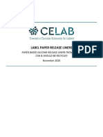 CELAB Label Paper Release Liners Technical PaperFIN