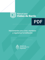 Manual Clubes de Barrio