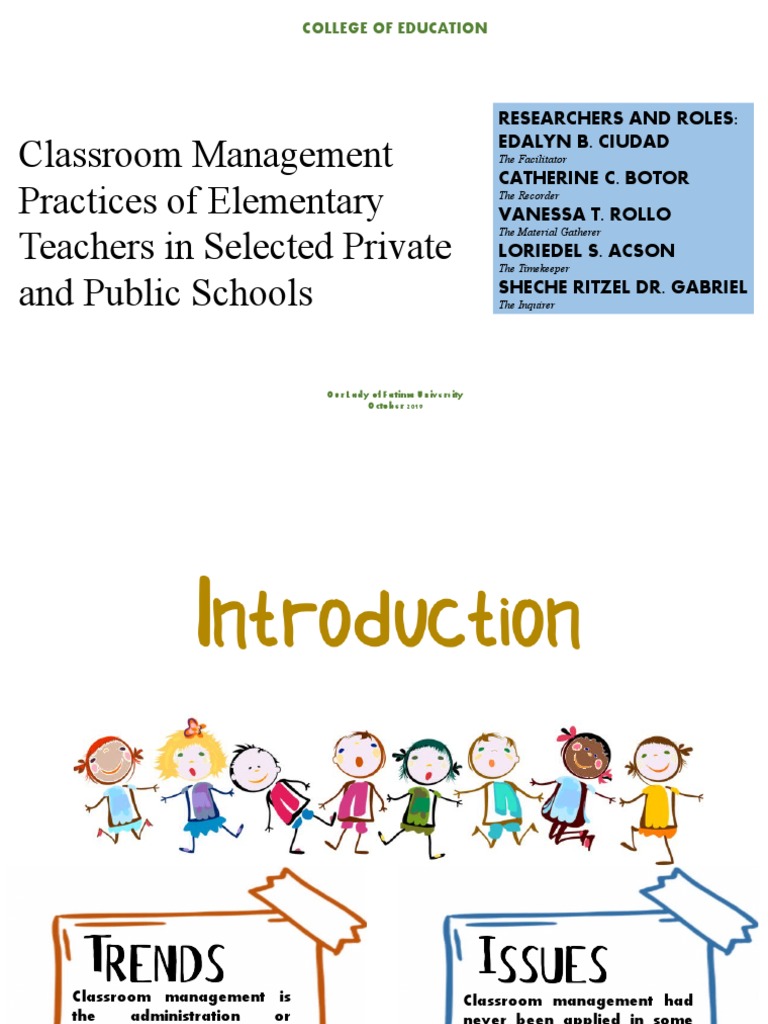 WHAT ARE CLASSROOM MANAGEMENT PRACTICES intelligence overview