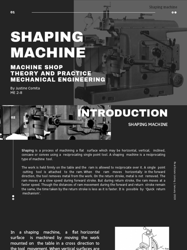 Shaping Machine Machine Shop Theory and Practice Mechanical