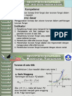 Materi Kuliah Turunan