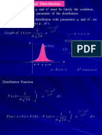 Normal Distribution: y F (X) Y