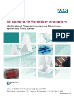 Identification of Staphylococcus Species Micrococcus