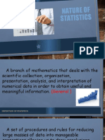 The Nature of Statistics LMS-1
