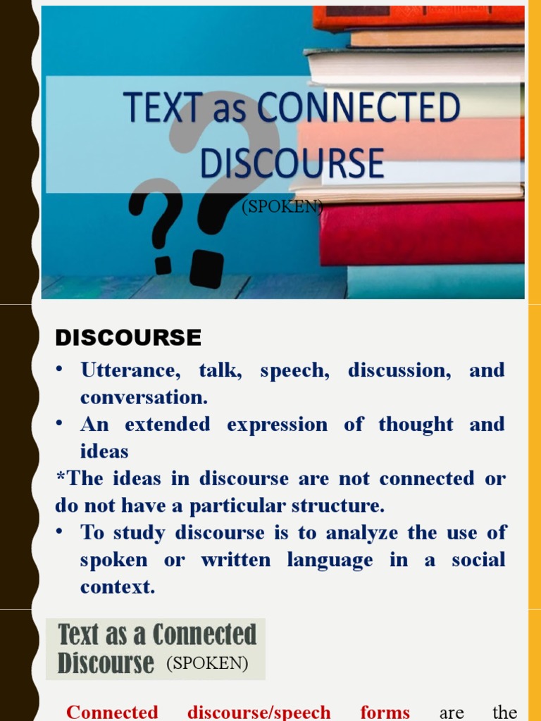 Understanding Connected Discourse | PDF | Brainstorming | Word