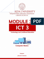 TLE-ICT 3 MODULE 3.1 Lesson 1