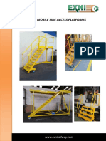 Mobile Side Access Platforms for Train Maintenance