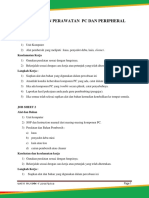 Jobsheet Melakukan Perawatan