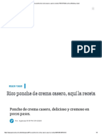 Rico Ponche de Crema Casero, Aquí La Receta - PANORAMA - Com.ve Belleza y Salud