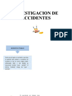 INVESTIGACION DE ACCIDENTES