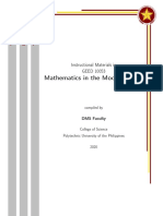 Mathematics in the Modern World Instructional Materials