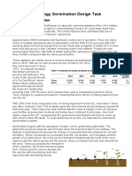 IB Biology Germination Design Task: Background Information