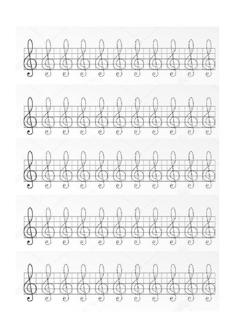 Disegnare Chiave Di Violino | PDF