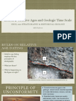 GEOL222 Lesson2 - Relative Ages and Geologic Time Scale