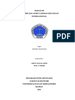 Makalah Analisis Dan Audit Laporan Keuangan Internasional