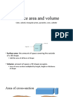 Calculate geometry shapes