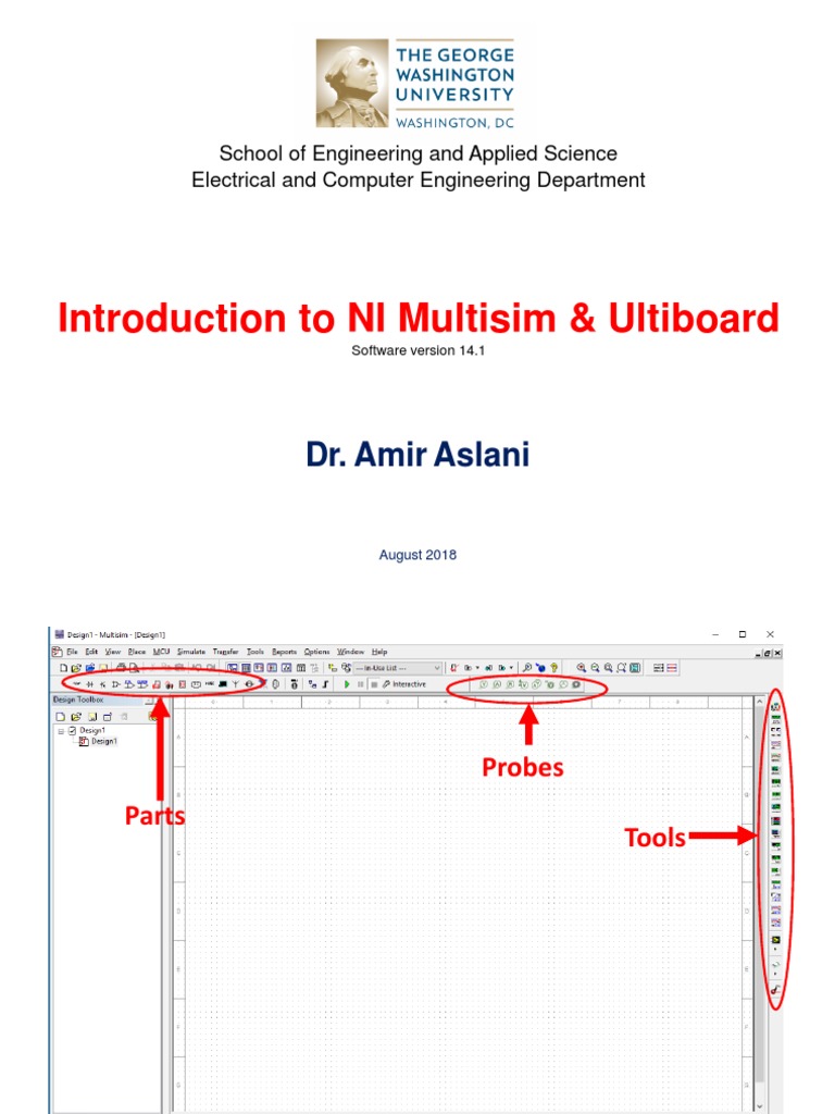 Multisim & Ultiboard Tutorial Guide | PDF | Bipolar Junction Transistor ...