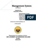 Library Management System: Department of Computer Science