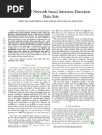 A Survey of Network-Based Intrusion Detection Data Sets