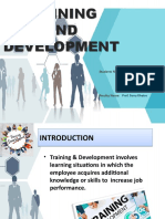 Training and Development HRM