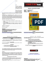 Manual Polimetro DT830B