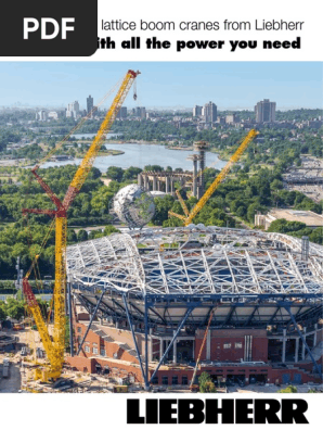 Liebherr Crawler Lattice Boom Cranes p386 00 E09 2015 | PDF