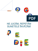 Ne Jucăm, Repetăm, Sunetele Învățăm!