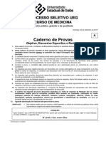 PS Medicina Caderno de Prova A 2018