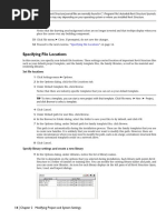 Specifying File Locations