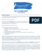 2011 Art Competition Guidelines Students