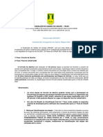 Comunicado 002 - Sistema de Disputa Caxar 2021