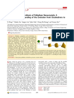 Shape-Controlled Synthesis of Palladium Nanocrystals