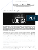 4 Lista de Leitura de Lógica 2.0