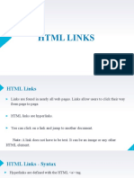 Lec 15 (HTML LINKS)