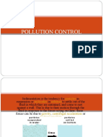 Pollution Control Sedimentation
