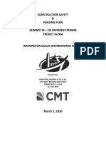 Construction Safety & Phasing Plan Runway 1R - 19L Pavement Repairs Project Ia1904